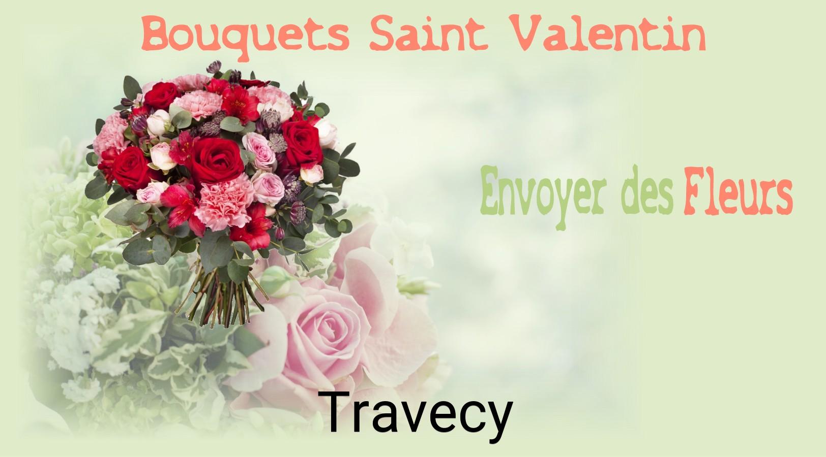 Roses de Saint-Valentin livrées à Travecy